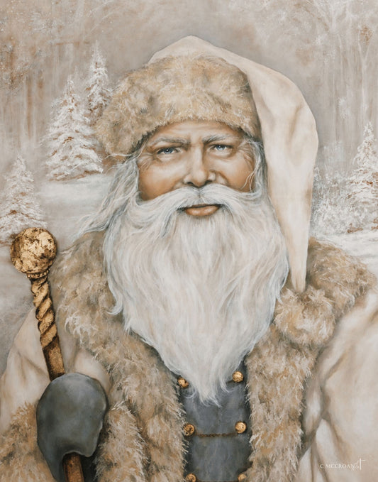 THE WINTER KEEPER-IVORY 11X14 Fine Art PAPER Print